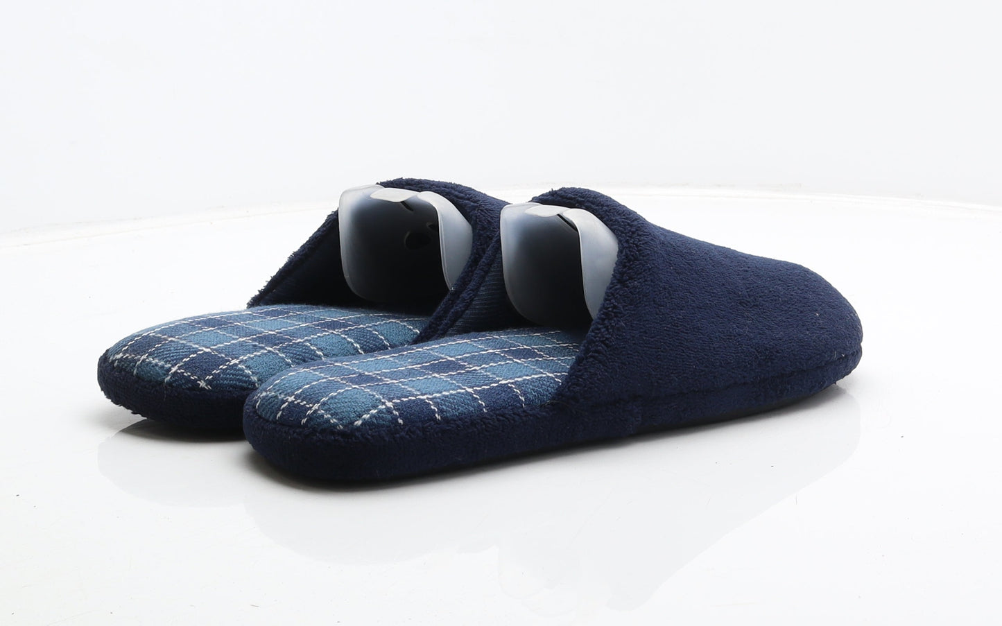 Preworn Boys Blue Polyester Mule Slipper UK 9