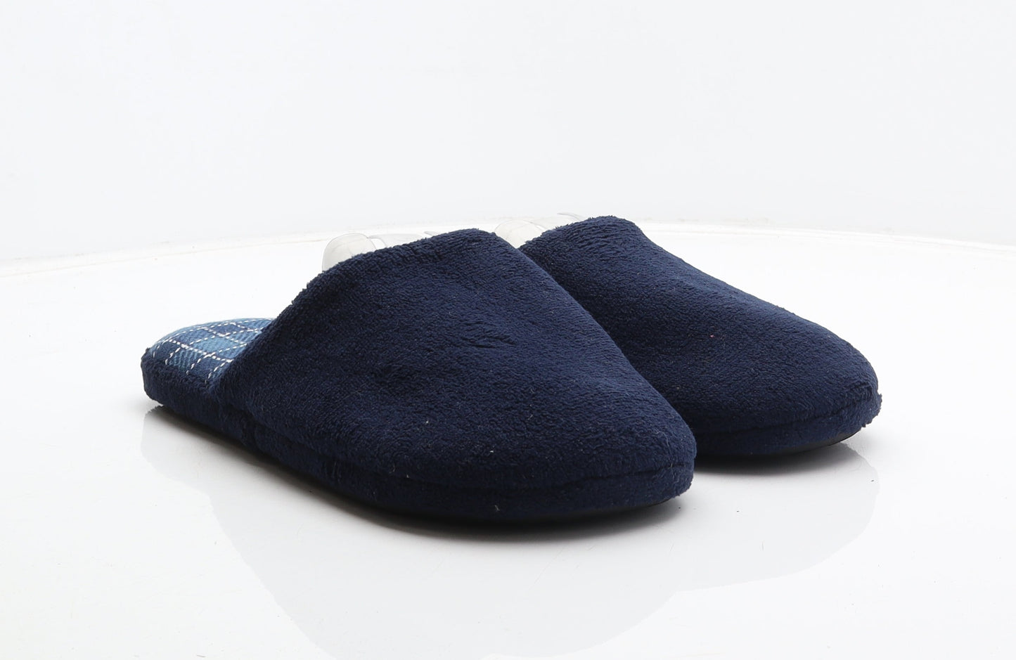 Preworn Boys Blue Polyester Mule Slipper UK 9