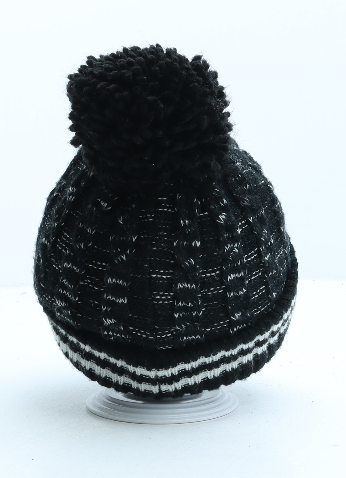 George Boys Black Acrylic Bobble Hat One Size - Star Wars