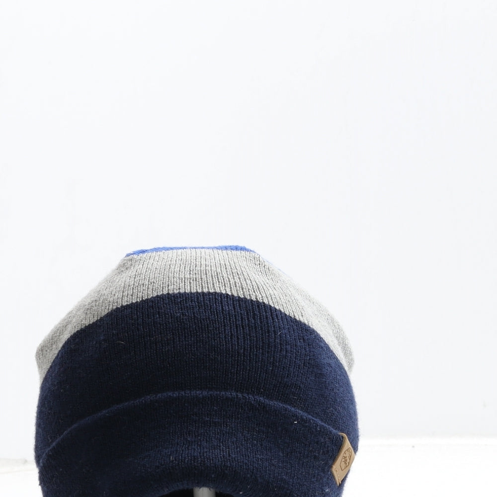 F&F Boys Multicoloured Colourblock Polyester Beanie One Size