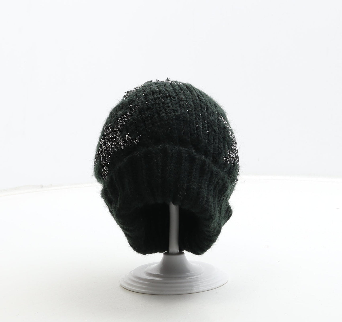 PepCo Girls Girls Black Acrylic Bobble Hat Size S - Star Detail
