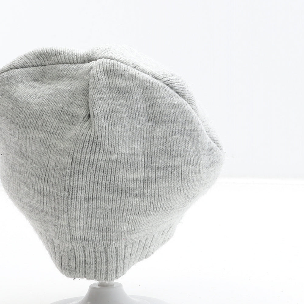 Primark Boys Grey Acrylic Beanie Size S - Brooklyn