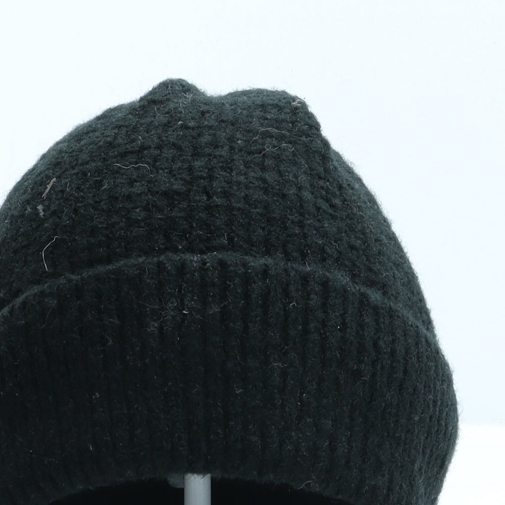 F&F Boys Black Acrylic Beanie One Size