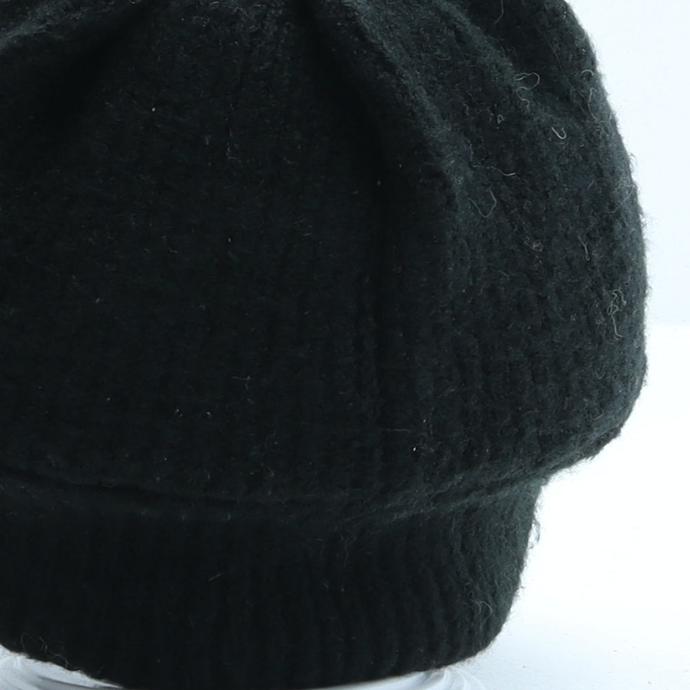 F&F Boys Black Acrylic Beanie One Size