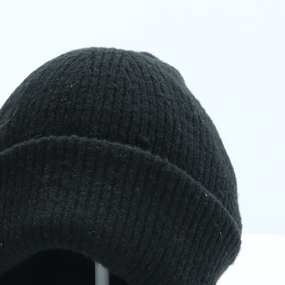 Primark Womens Black Polyester Beanie One Size