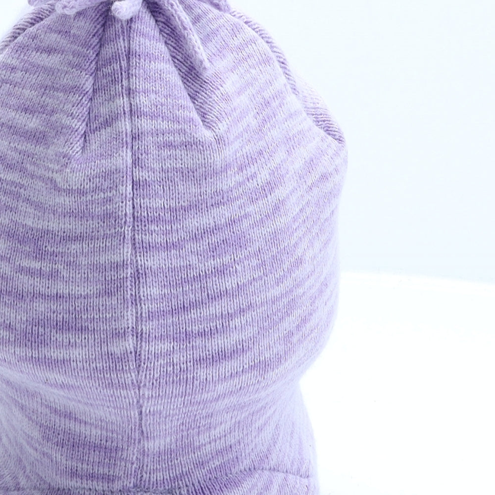 George Girls Purple Acrylic Bonnet One Size - Sofia The First