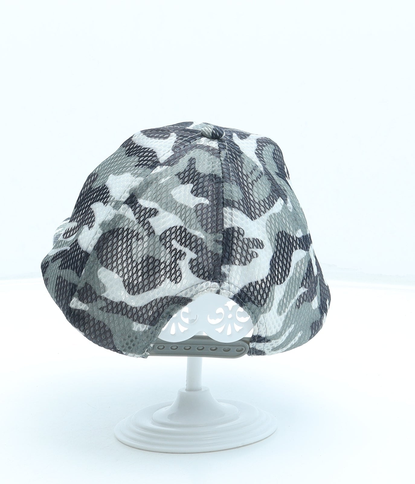 Primark Boys Grey Camouflage Polyester Snapback One Size