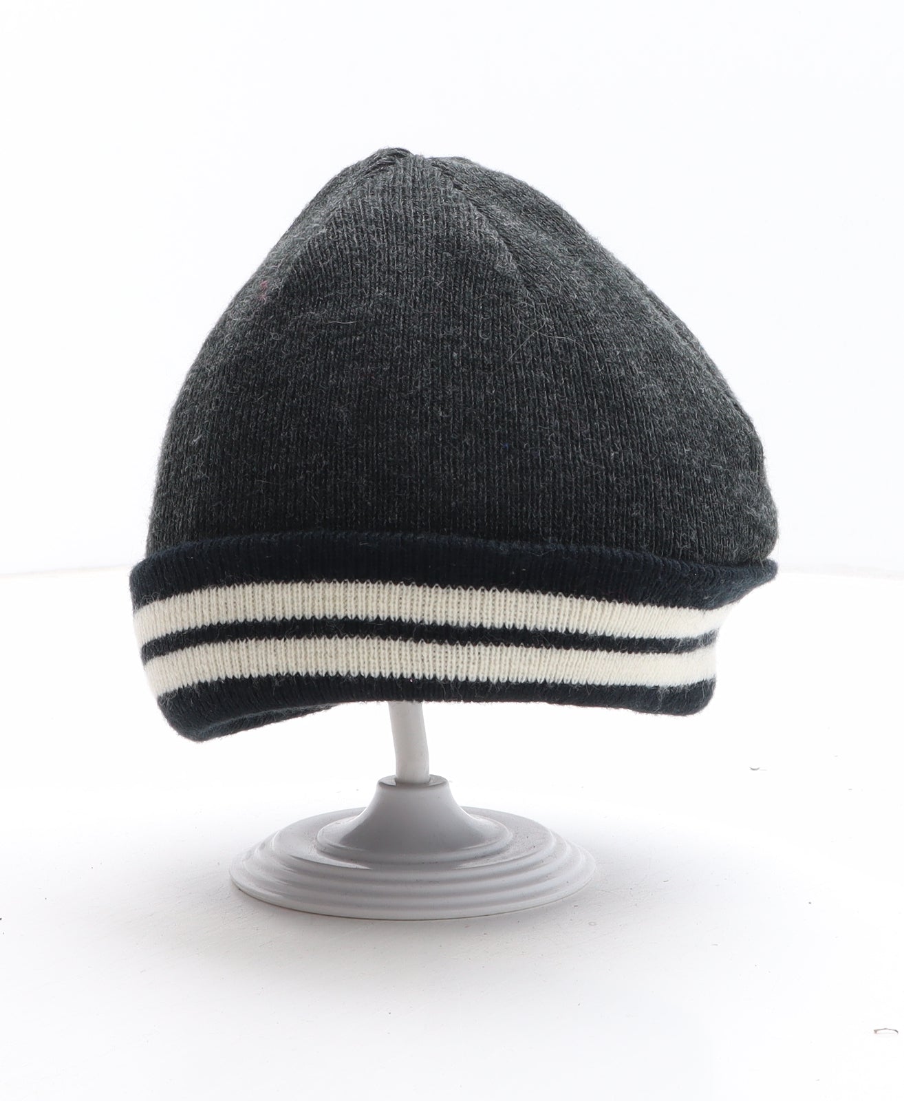 George Boys Grey Acrylic Beanie One Size