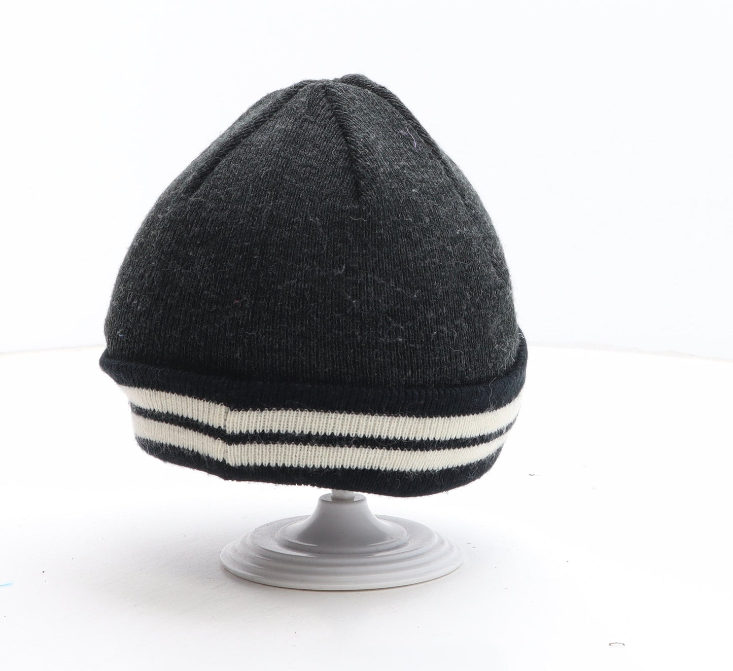 George Boys Grey Acrylic Beanie One Size