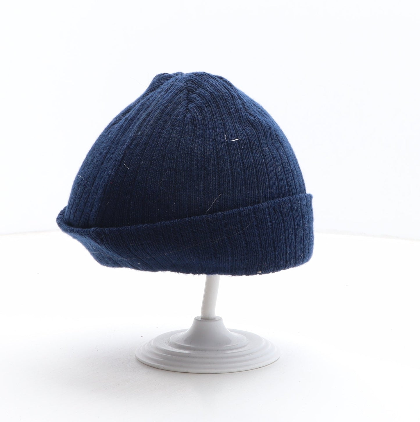 F&F Boys Blue Polyester Beanie One Size