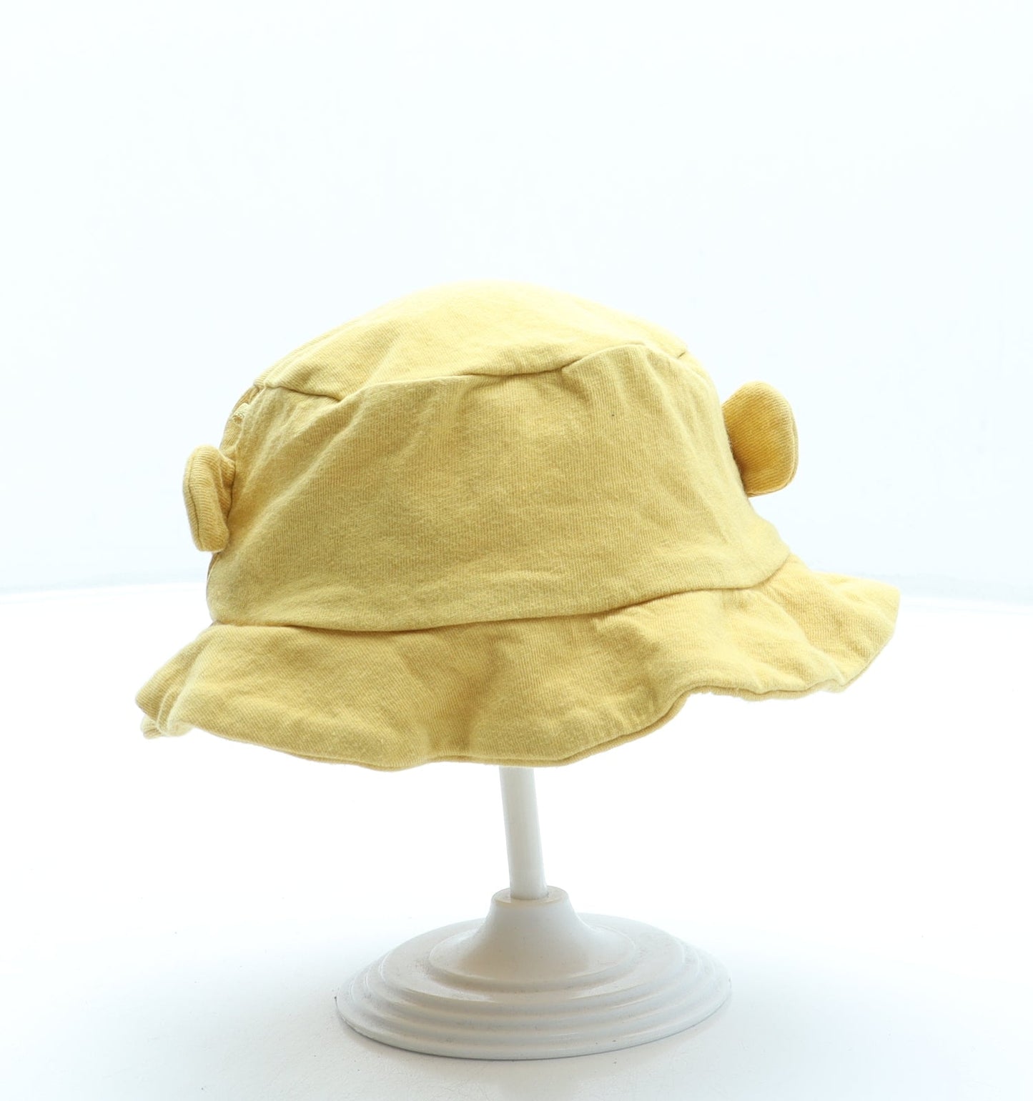 F&F Boys Yellow Cotton Bucket Hat One Size - Winnie the Pooh