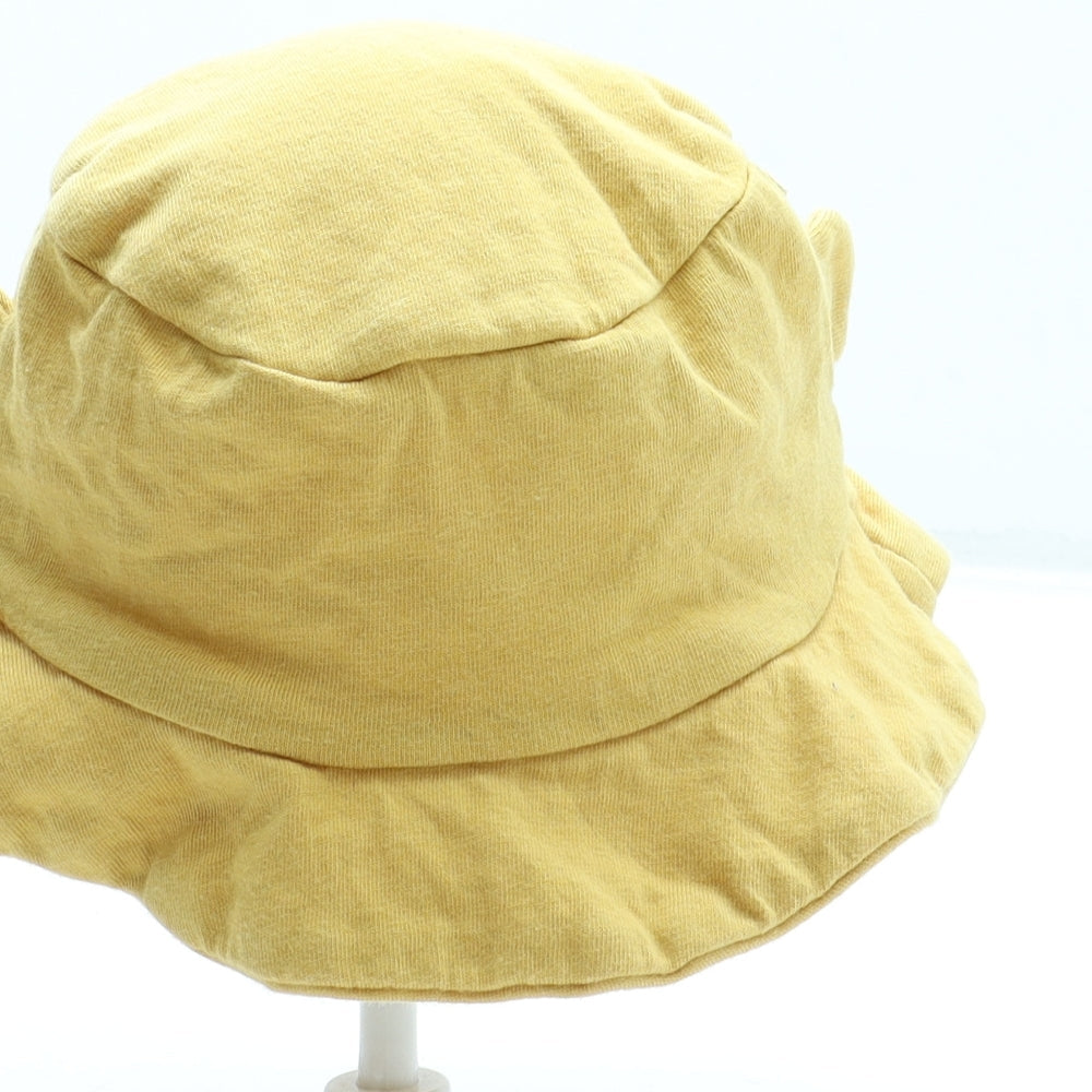 F&F Boys Yellow Cotton Bucket Hat One Size - Winnie the Pooh