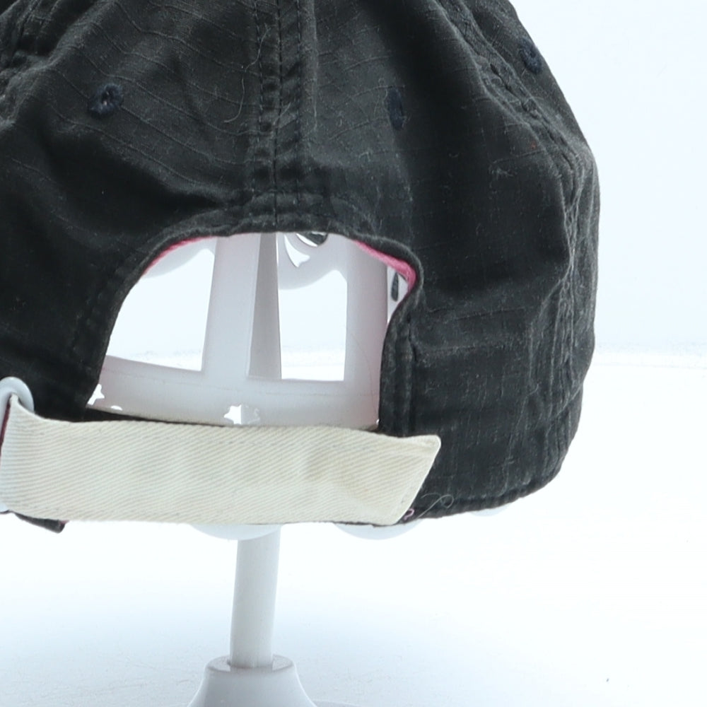 Calvin Klein Womens Black Cotton Baseball Cap One Size