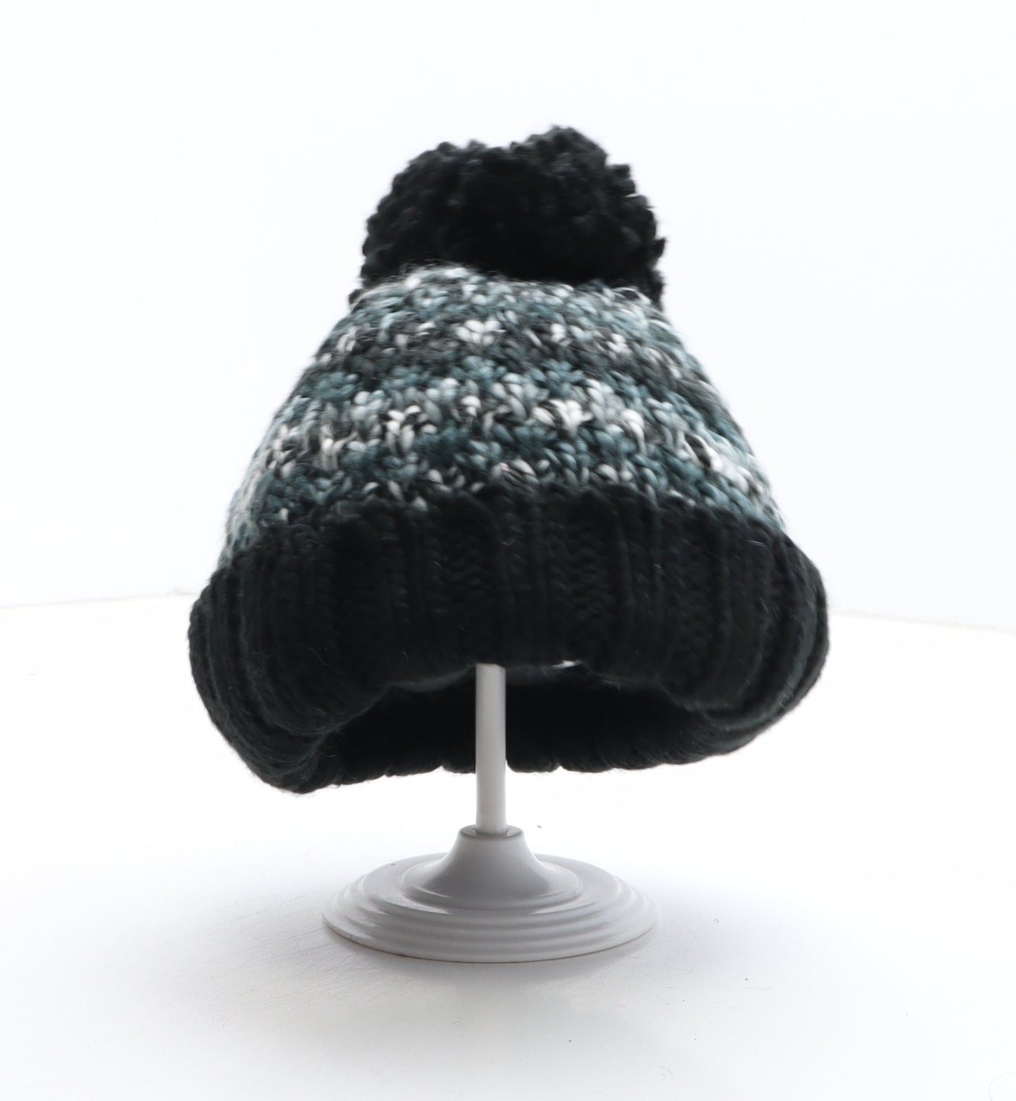 Preworn Boys Multicoloured Acrylic Bobble Hat One Size