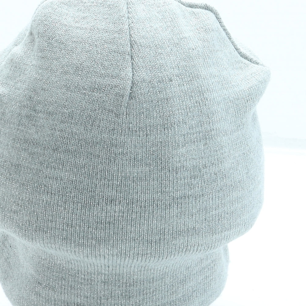 Primark Girls Grey Acrylic Beanie One Size - Frozen