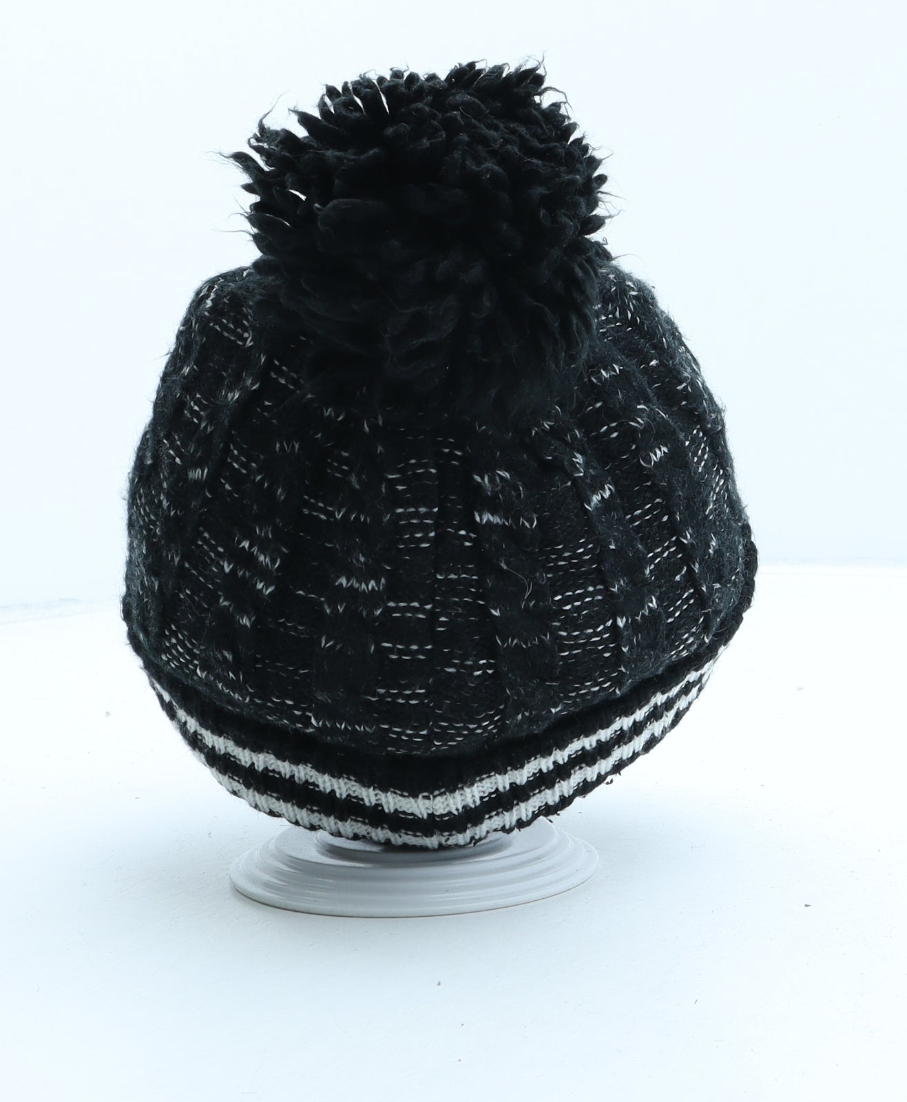 George Boys Black Acrylic Bobble Hat One Size - Star Wars