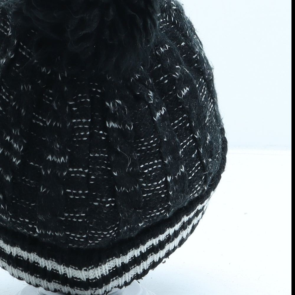 George Boys Black Acrylic Bobble Hat One Size - Star Wars