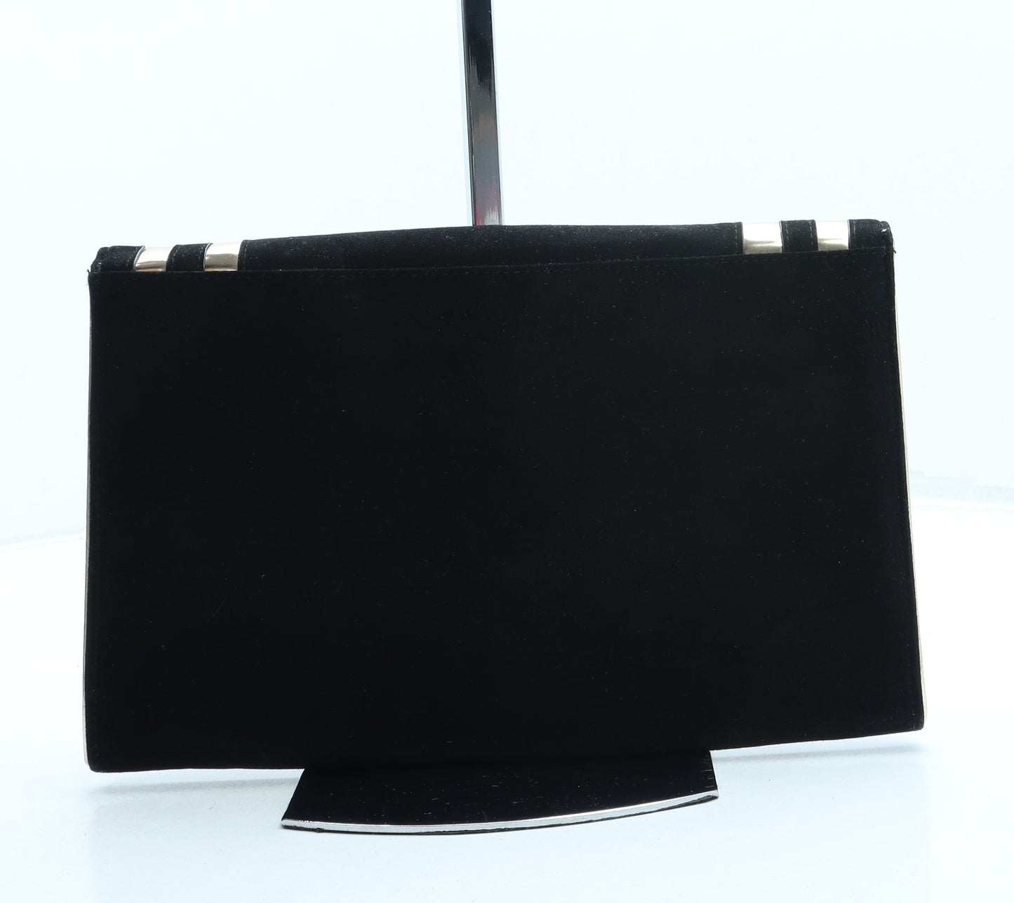 Atmosphere Womens Black Polyester Clutch Size Small