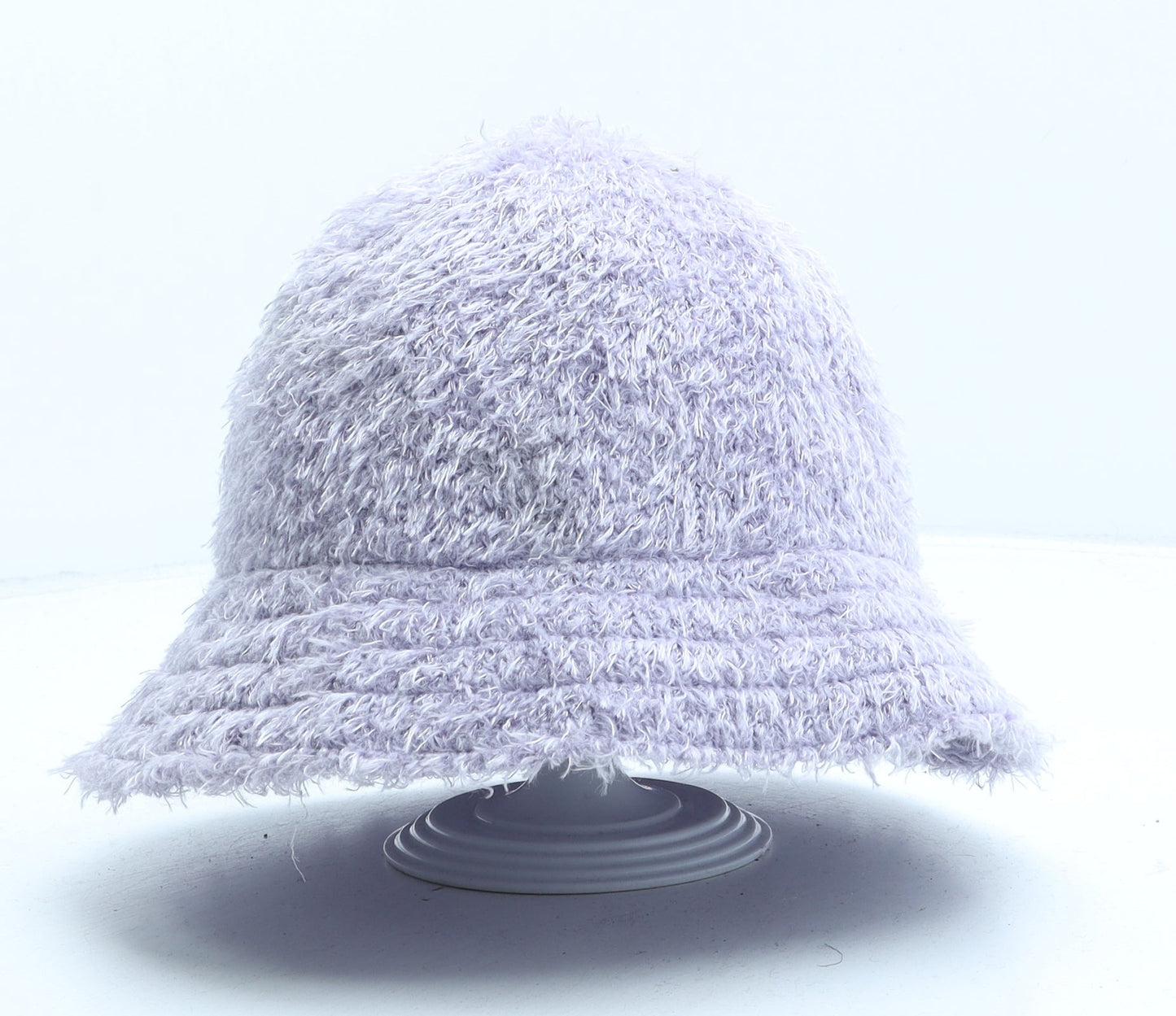 Preworn Womens Purple Polyester Beanie One Size