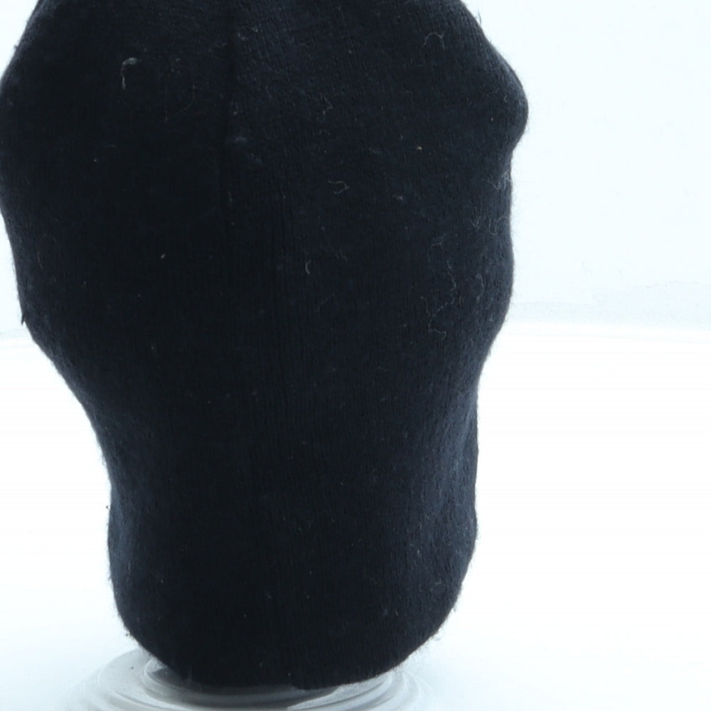 Primark Boys Black Acrylic Beanie One Size