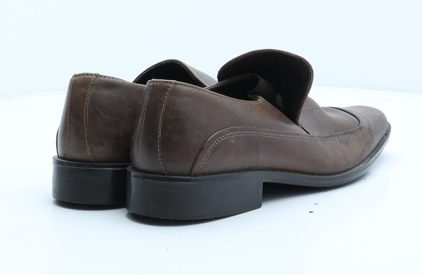George Mens Brown Synthetic Monk Dress UK 9