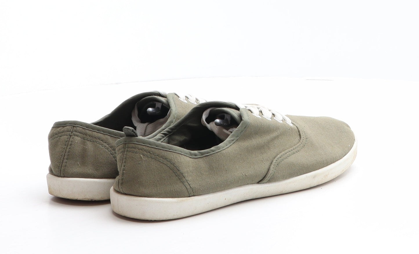 Primark Boys Green Fabric Trainer UK 6 39