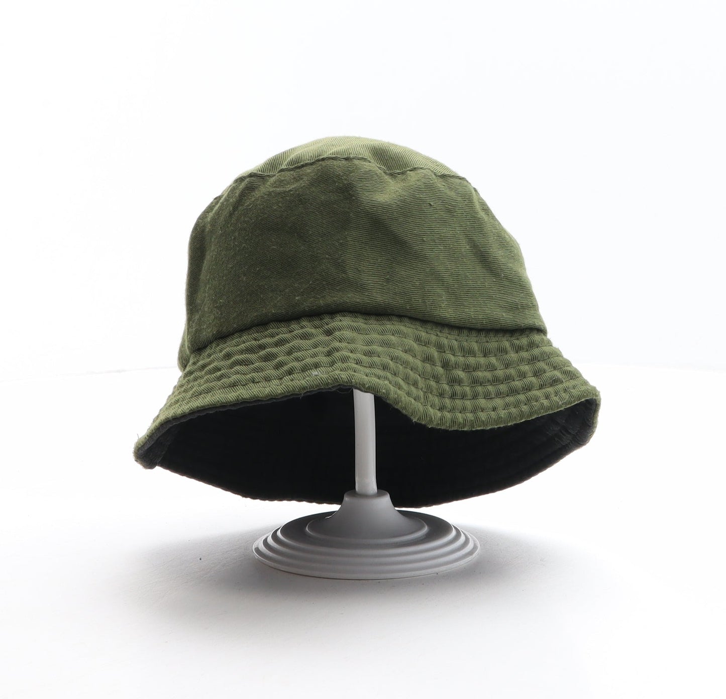 Preworn Boys Green 100% Cotton Bucket Hat One Size