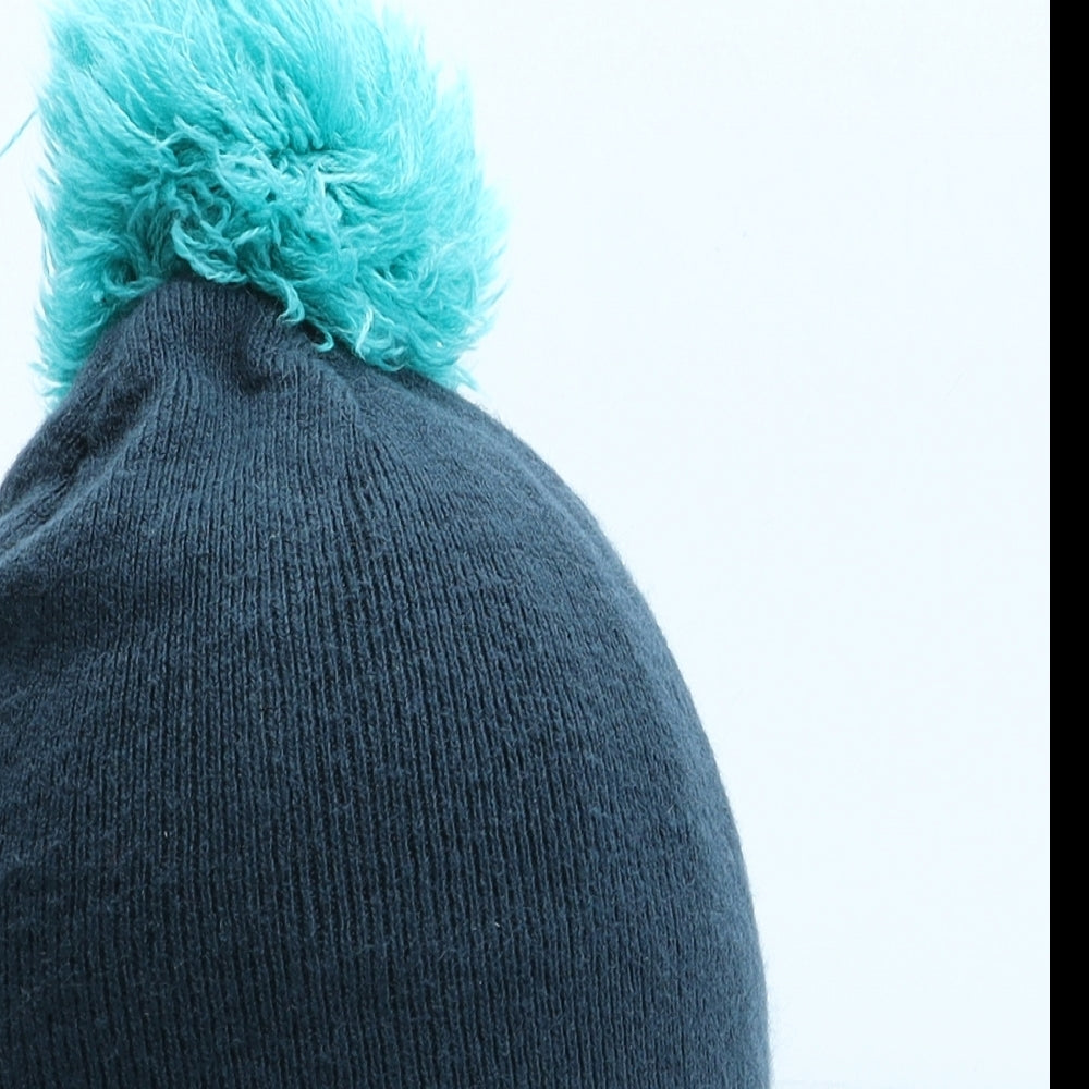 George Boys Green Acrylic Bobble Hat One Size