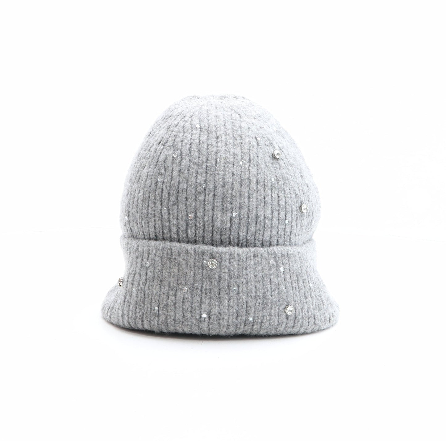 Primark Womens Grey Polyester Beanie One Size