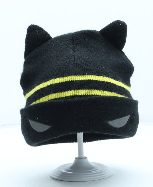Primark Boys Black Acrylic Beanie One Size
