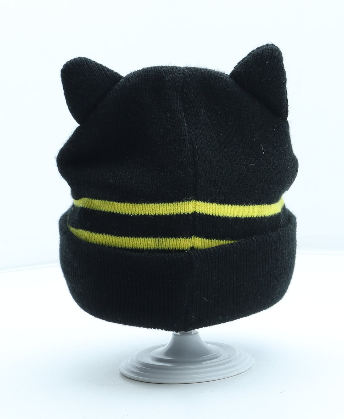 Primark Boys Black Acrylic Beanie One Size