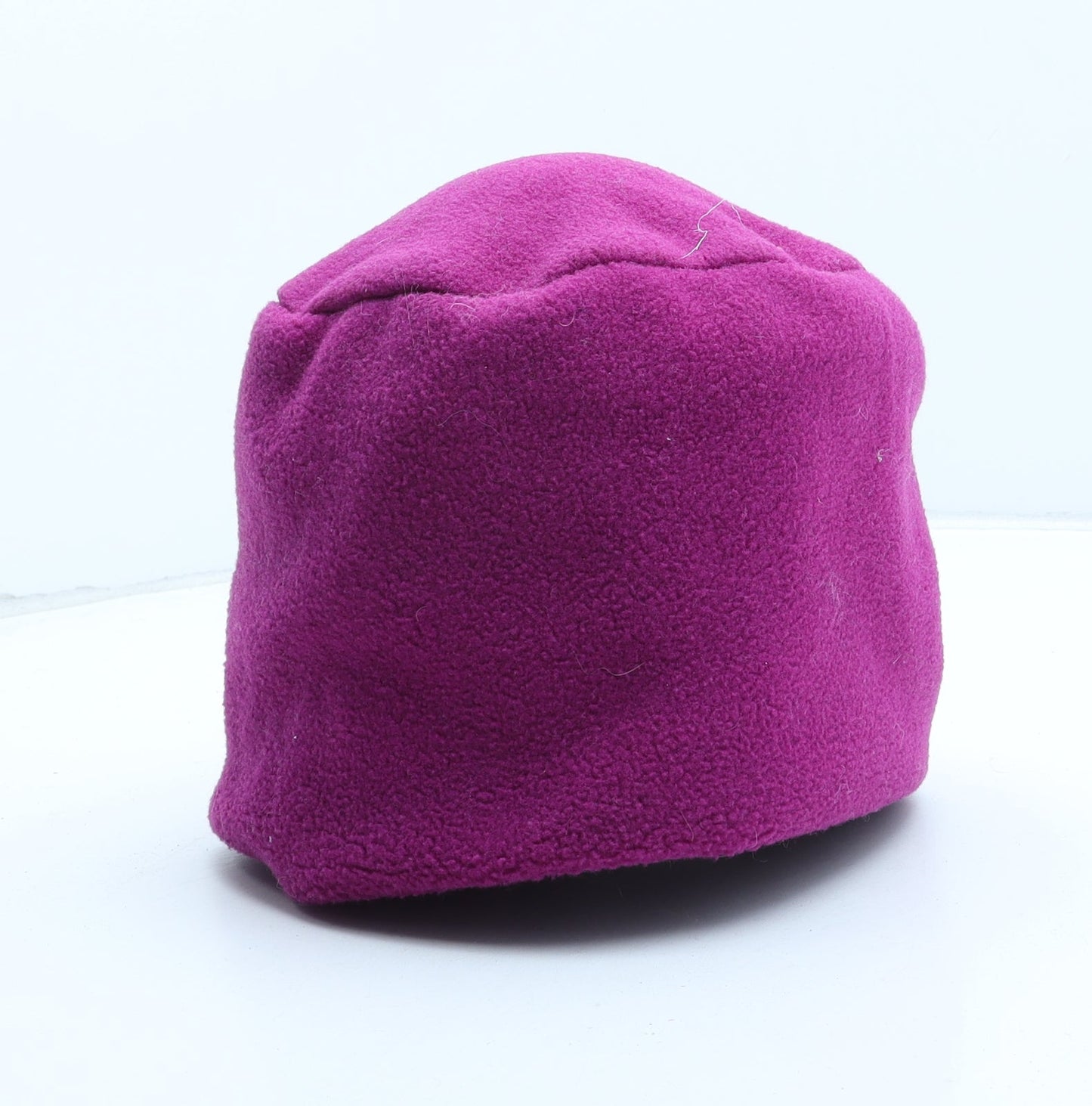 Preworn Womens Purple Polyester Beanie One Size