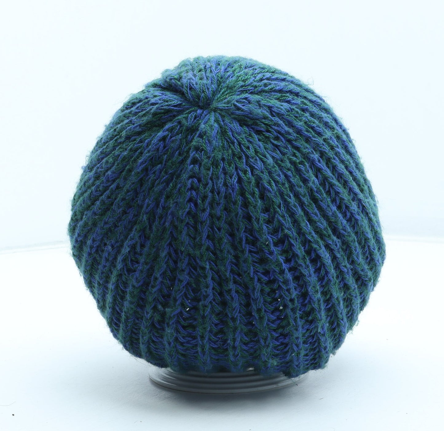 Preworn Mens Blue Acrylic Beanie One Size