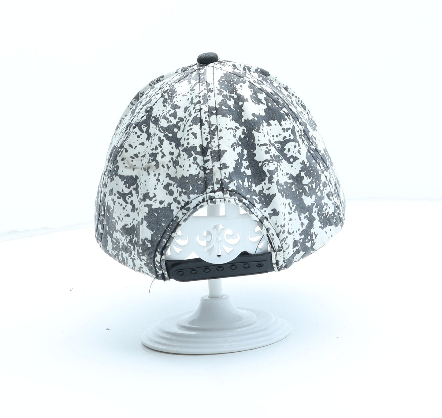 Primark Boys Multicoloured Geometric Polyester Snapback One Size - New York UK Size 4-7 Years
