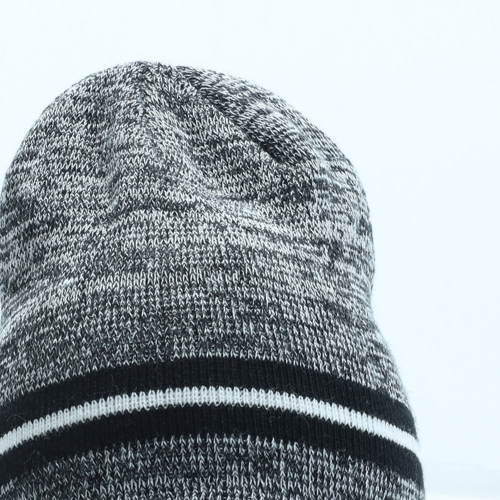 Preworn Boys Grey Acrylic Beanie One Size