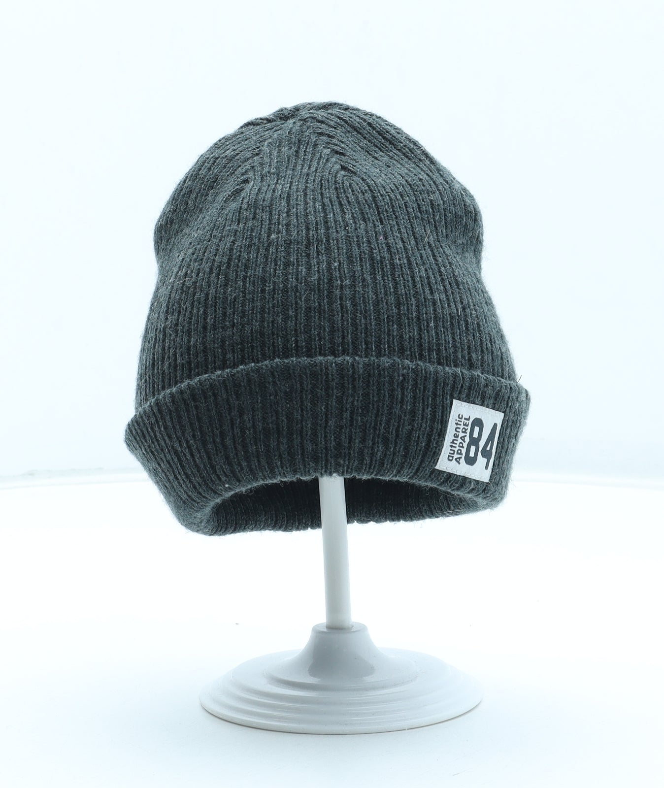 F&F Boys Grey Acrylic Beanie One Size