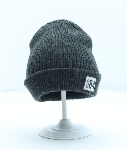 F&F Boys Grey Acrylic Beanie One Size
