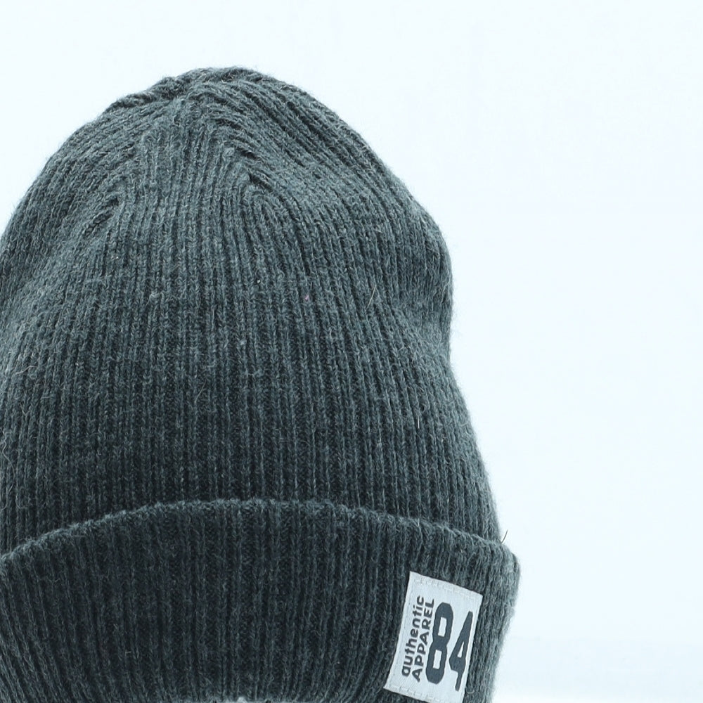 F&F Boys Grey Acrylic Beanie One Size