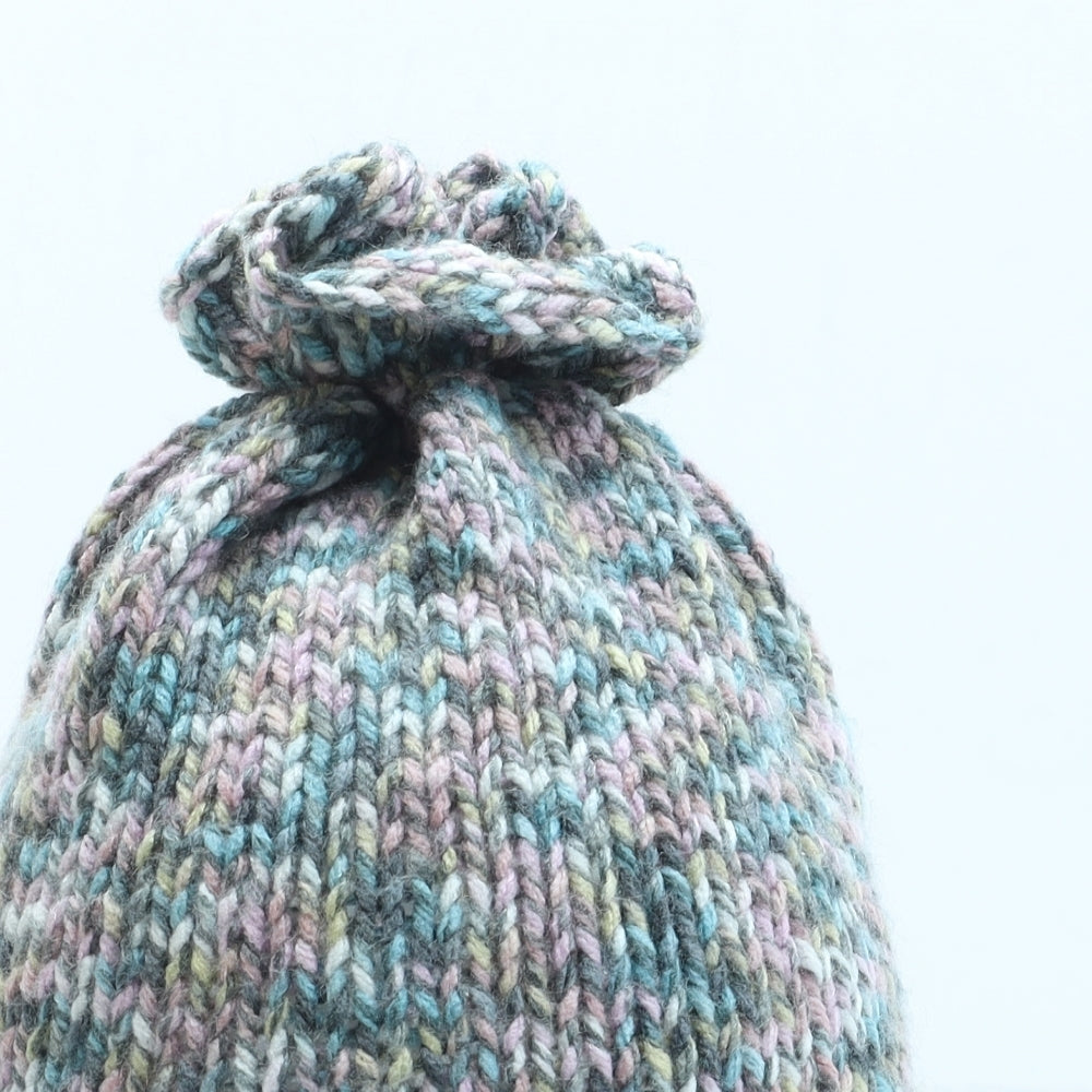 Preworn Womens Multicoloured Acrylic Winter Hat One Size