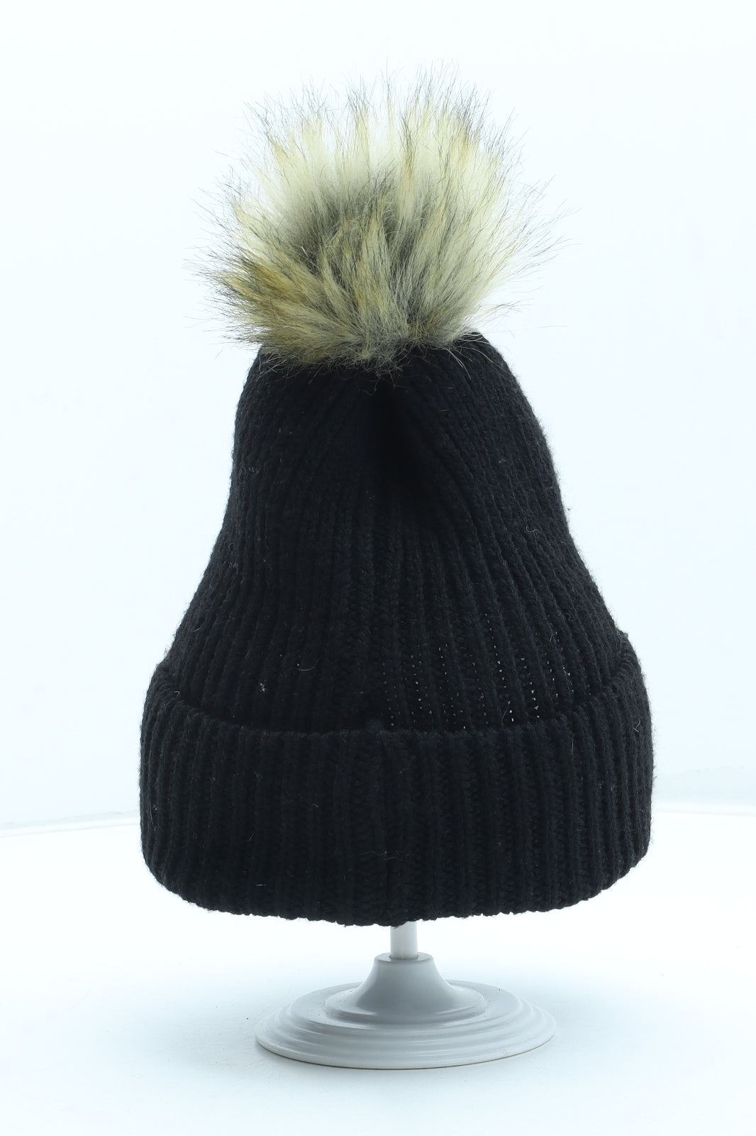 Primark Womens Black Acrylic Winter Hat One Size