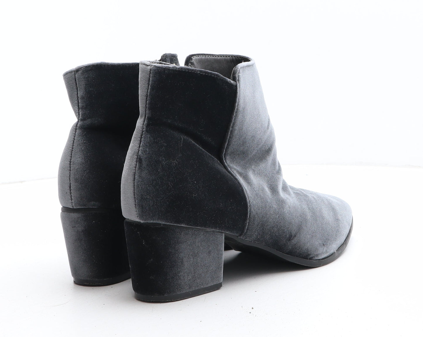 Primark Womens Grey Synthetic Bootie Boot UK