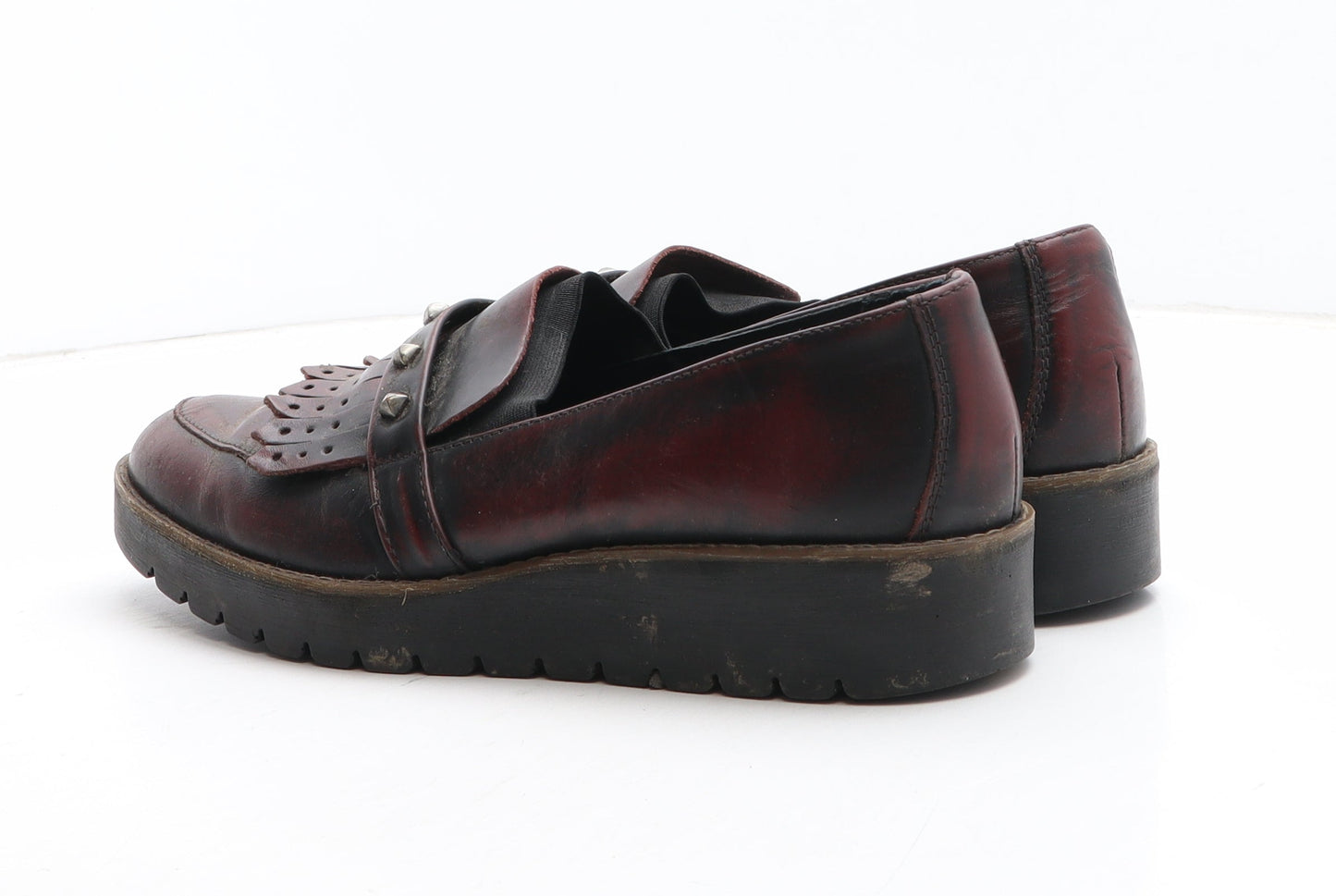 Preworn Womens Brown Rubber Slip On Casual UK