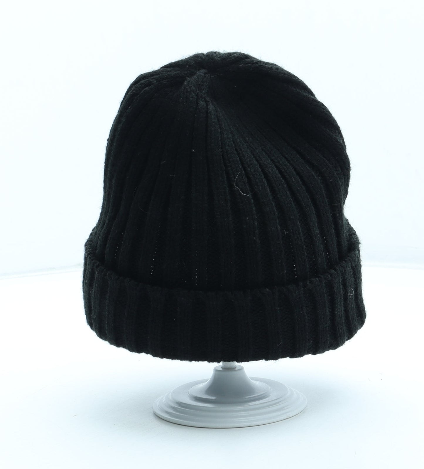 Atmosphere Womens Black Acrylic Beanie One Size