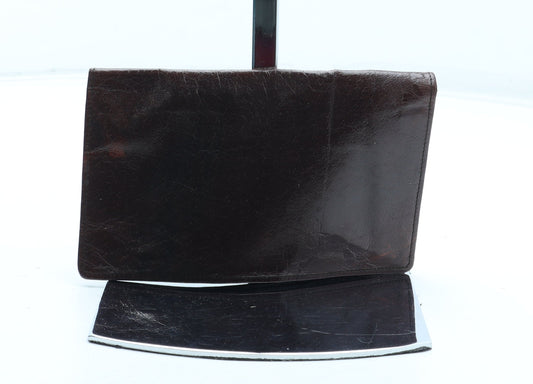Preworn Mens Brown Leather Wallet