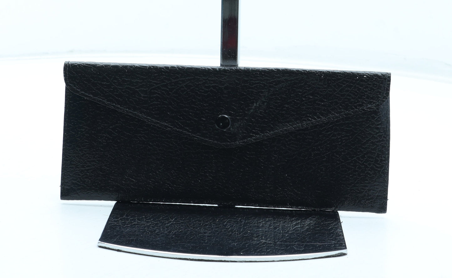 Preworn Mens Black Leather Wallet
