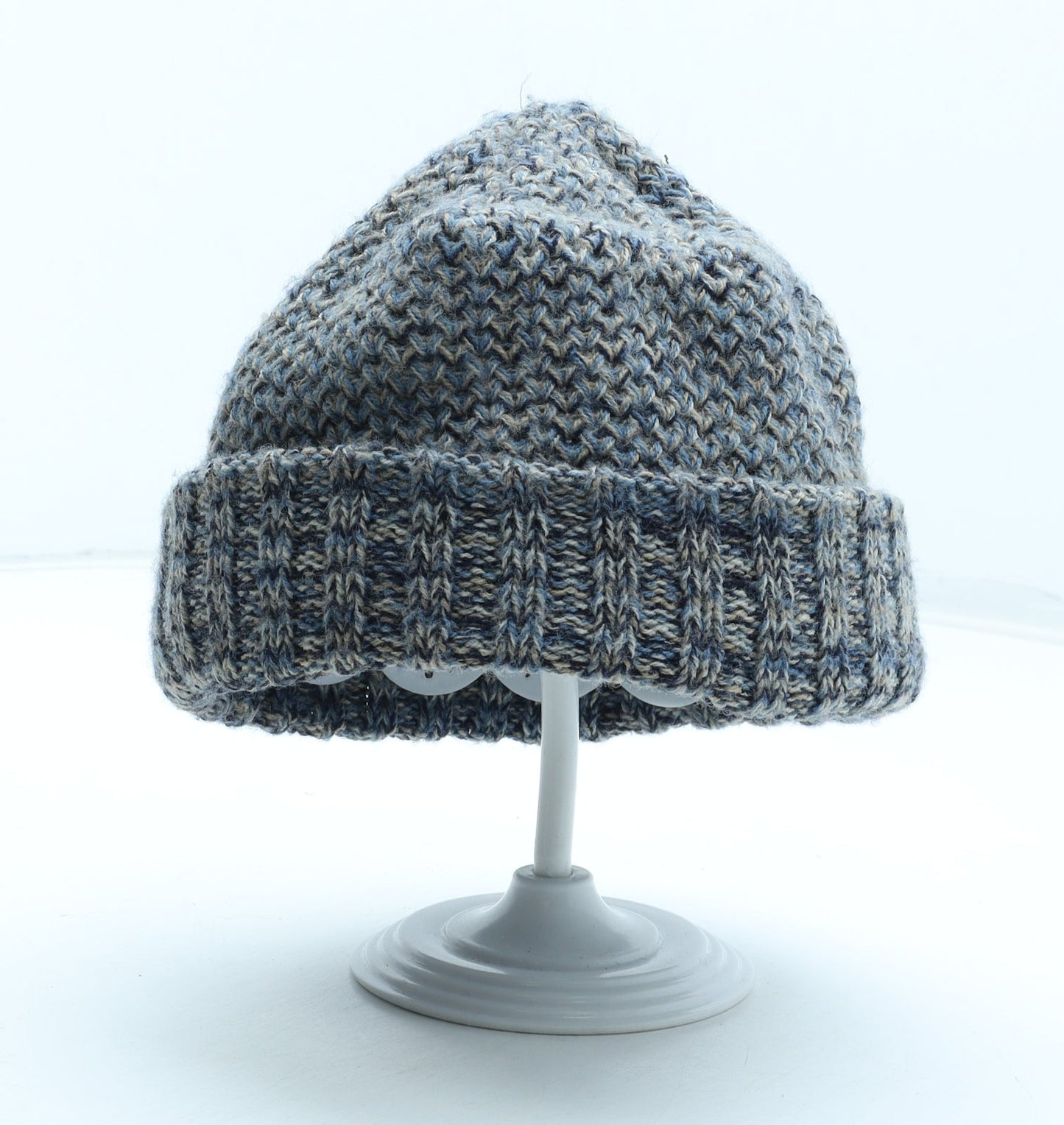 Preworn Boys Blue Acrylic Beanie Size S