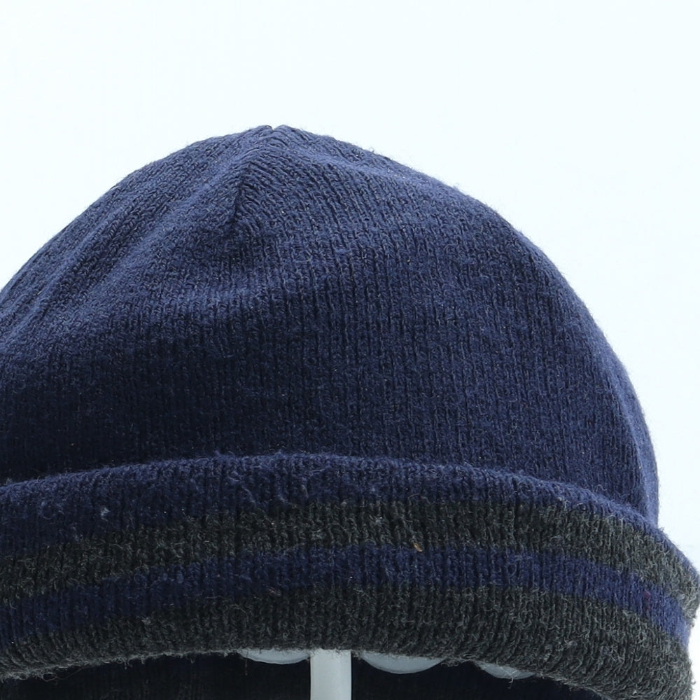 Preworn Mens Multicoloured Acrylic Beanie One Size