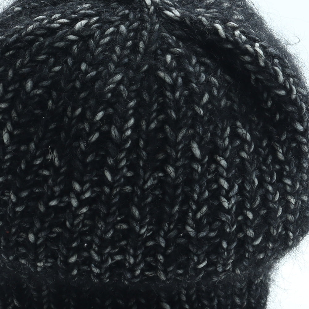 Preworn Womens Grey Acrylic Beanie One Size