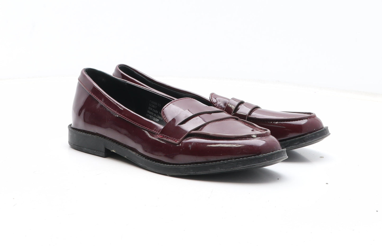 Primark Womens Purple Synthetic Loafer Casual UK