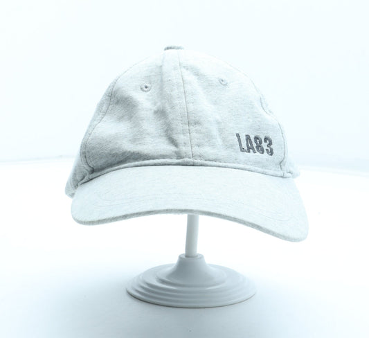 F&F Boys Grey Polyester Snapback Size S - Size 11-13 years